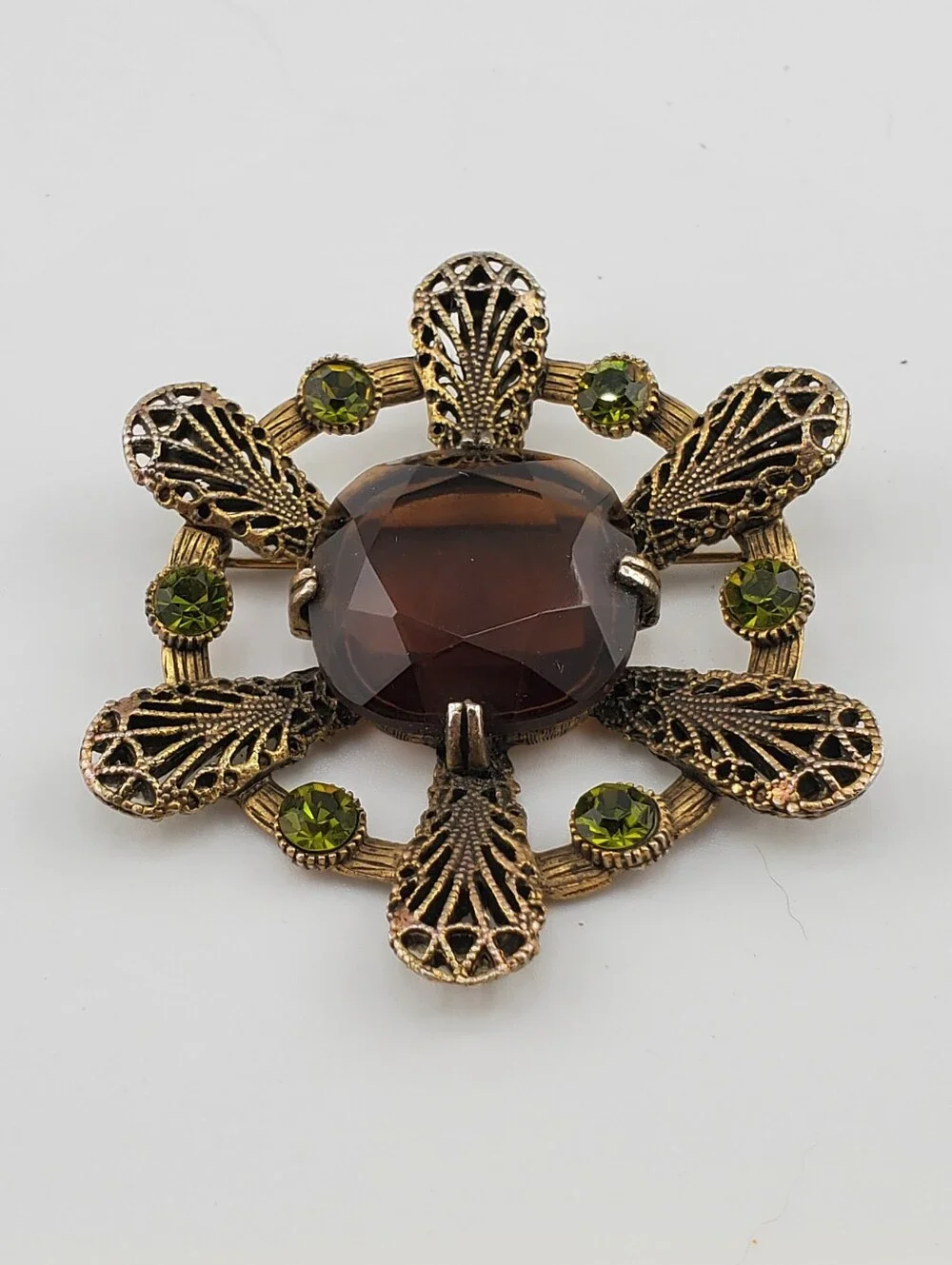 Capri Starflower Pendant Brooch